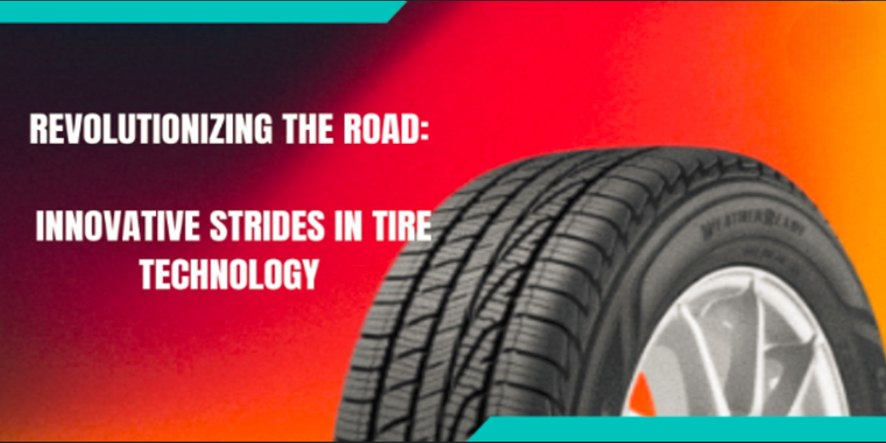 What are some key innovations in tire technology aimed at improving fuel efficiency and reducing carbon emissions?