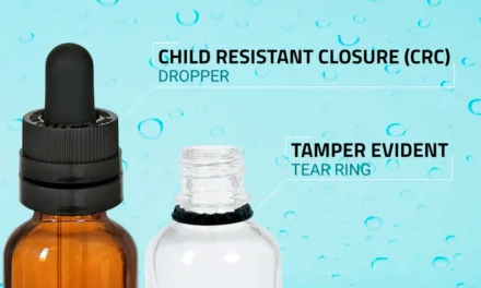 What role do tamper-evident and child-resistant features play in the design of bottle caps and lids, especially for food, beverage, and pharmaceutical products?