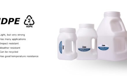 What role does the use of high-density polyethylene (HDPE) or polypropylene (PP) play in the performance of plastic pallets and crates?