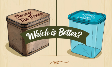 What are the cost implications of switching from plastic to tin containers for industrial packaging?