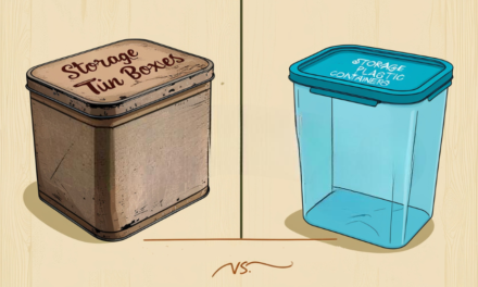 What innovations are being made in tin container designs to match the versatility of plastic containers?