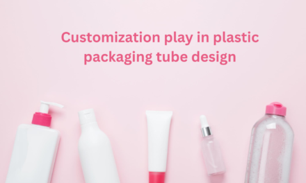 What role does customization play in plastic packaging tube design?