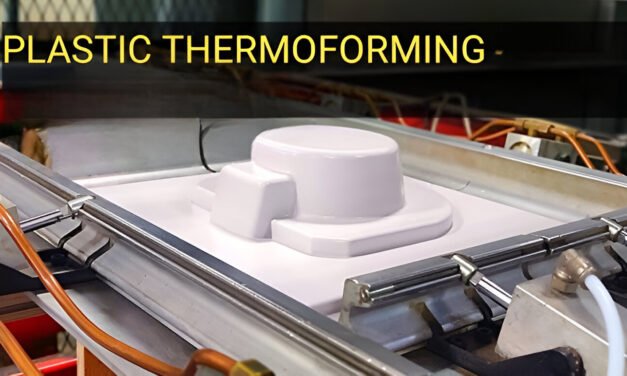 What types of plastics are commonly used in thermoforming?